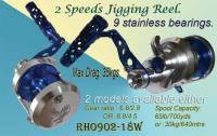 Osprey 2 speeds jigging reels. Jigging reesl from 15 to #20